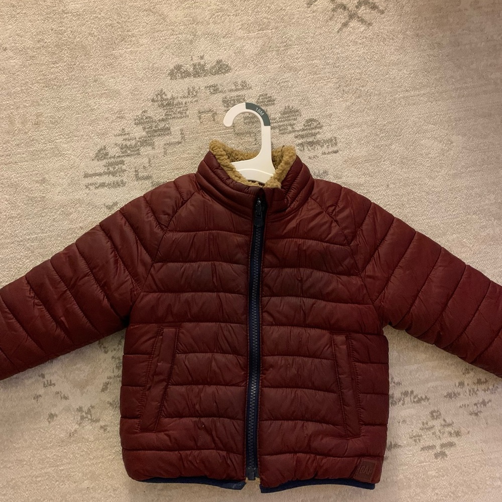 18-24 Month Nylon Reversible Sherpa Jacket